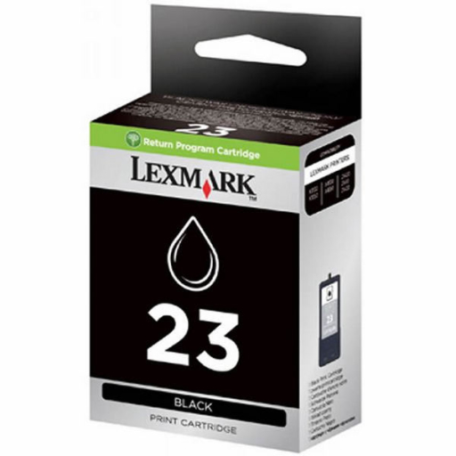 Tusz do Lexmark Z1410 Z1420 X3530 X3550 X4530 X4550, 18C1523E czarny nr 23