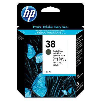 Tusz do HP Photosmart Pro B8850 B9100 B9180 C9412A HP No 38 black matte Vivera 27ml