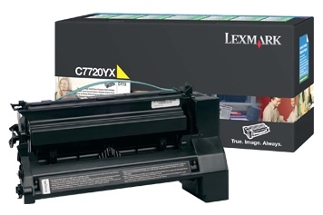 Toner Lexmark C772 X772 C7720YX żółty 15k