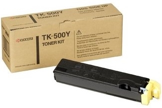 Toner oryginalny żółty TK-500Y Kyocera FS-C5016N