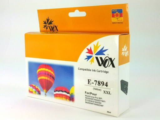 Tusz zamiennik Wox C13T789440, T7894 XXL Epson żółty