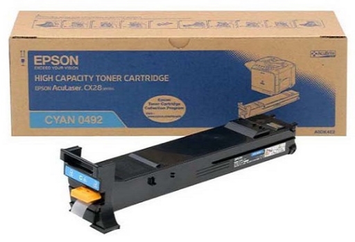 Toner Epson AcuLaser CX28DN cyan 0492 8k