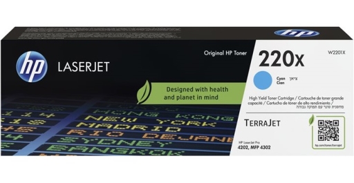 Toner W2201X do HP Color LaserJet 4202, MFP 4302 cyan 220X 5,5k