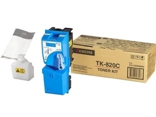 Toner oryginalny cyan TK-820C Kyocera