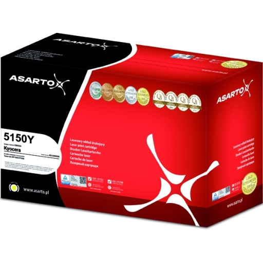 Toner Asarto zamiennik Kyocera TK-5150Y żółty P6035cdn