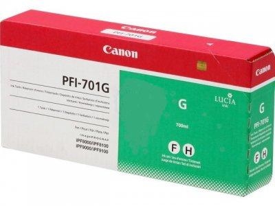 Tusz oryginalny PFI-701G green zielony Canon Imageprograf iPF 8000