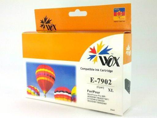 Tusz zamiennik Wox C13T79024010, T7902, 79XL Epson  cyan