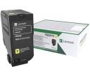 Toner Lexmark CS727/728 CX727 Yellow 75B20Y0 10k