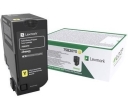 Toner Lexmark CS727/728 CX727 Yellow 75B20Y0 10k