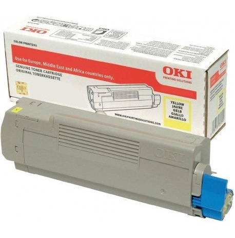 Toner oryginalny Oki 46507613 żółty