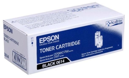 Toner czarny 0614 do Epson AcuLaser C1700, C1750W, CX17