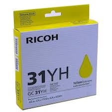 Tusz do Ricoh GXe 5550N e7700N, 405704 yellow GC 31YH