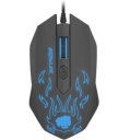 Mysz przewodowa Fury Brawler optyczna Gaming 1600 DPI czarna