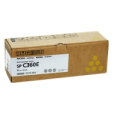 Toner 408191, SP C360E żółty Ricoh SPC360