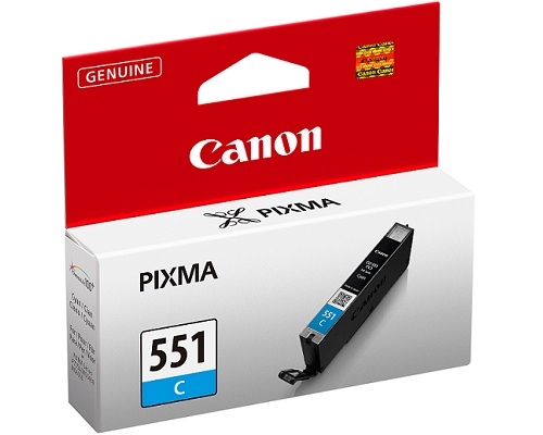 Tusz CLI-551C cyan do Canon Pixma iP7250 MG5450 MG6350, 6509B001