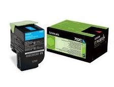 Toner 70C20C0, 702C cyan Lexmark