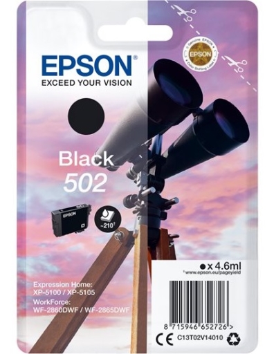 Tusz Epson XP-5105 WF-2860DWF czarny 502