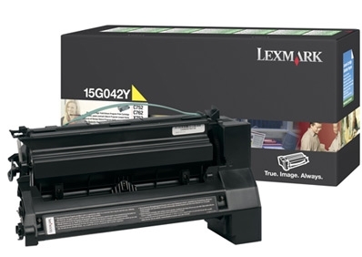 Toner Lexmark C752 C760 C762, żółty