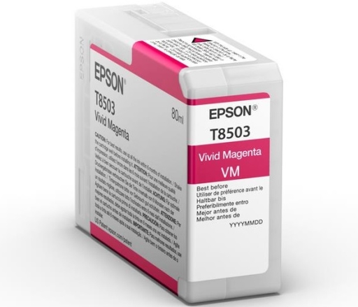 Atrament oryginalny T8503 Epson vivid magenta SC-P800