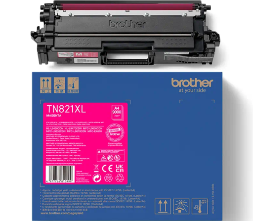 Toner Brother HL-L9430/9470CDN MFC-L9630/9670CDN magenta 9k TN821XLM