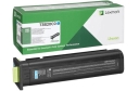 Toner 73B20C0 Lexmark CS827 CX827 cyan 15k