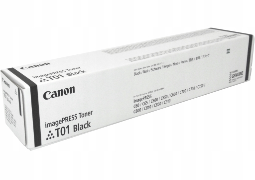 Toner T01 do Canon imagePress C60/C65 C600i/650 C700/750 C800/850 czarny 56k