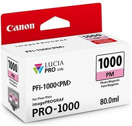 Tusz Canon imagePROGRAF PRO-1000 PFI-1000PM Photo Magenta 80ml