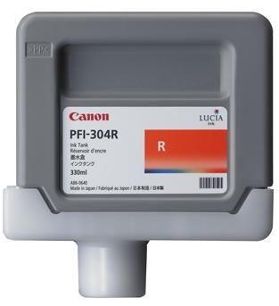 Tusz oryginalny PFI-304RG red, czerwony Canon ImagePROGRAF iPF8300