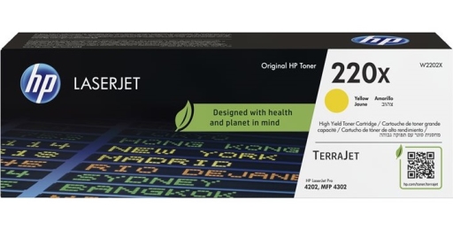 Toner W2202X do HP Color LaserJet 4202, MFP 4302 żółty 220X 5,5k