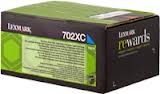 Toner 70C2XC0, 702XC cyan Lexmark oryginalny