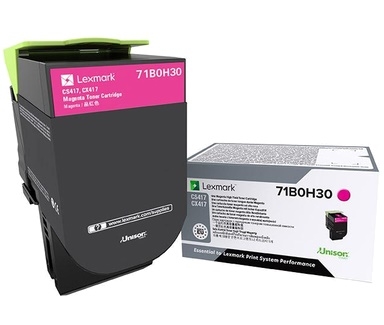 Toner Lexmark 71B0H30 magenta oryginalny CS417