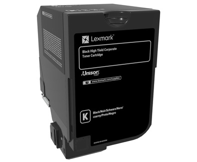 Toner oryginalny Lexmark 84C2HKE czarny CX725