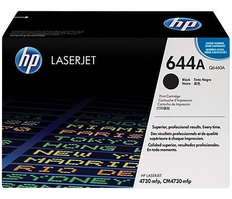 Toner oryginalny 644A czarny Q6460A HP