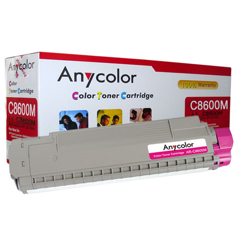 Toner zamiennik Anycolor magenta Oki C8600 C8800