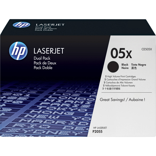 Toner oryginalny CE505X, 05X HP