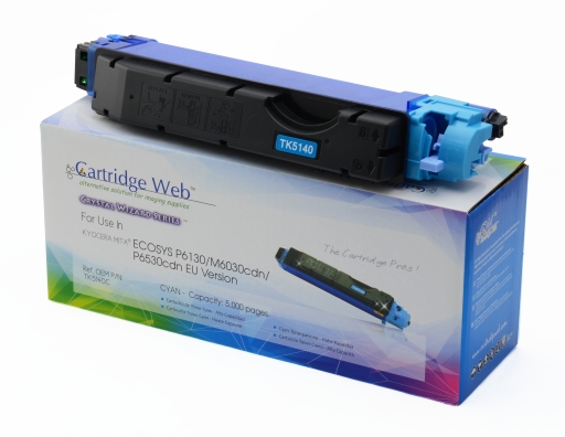 Toner zamiennik CARTRIDGE WEB TK-5140C cyan KYOCERA