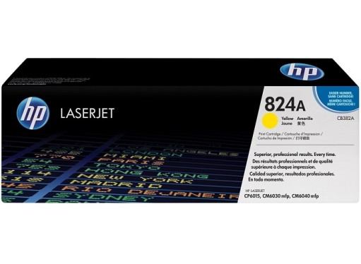 Toner HP Color LaserJet CP6015 CM6030 CM6040 824A żółty 21k