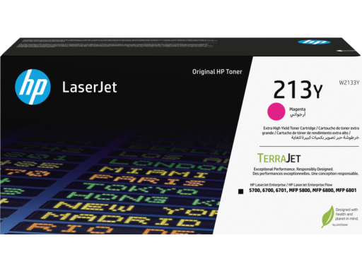 Toner 213Y HP Color LaserJet Enterprise 5700dn/6700dn/6701dn, MFP 5800/6800/6801 magenta 12k W2133Y