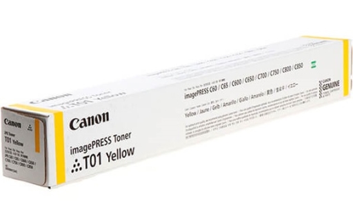 Toner Canon imagePress C60/C65 C600i/650 C700/750 C800/850 żółty T01 39,5k
