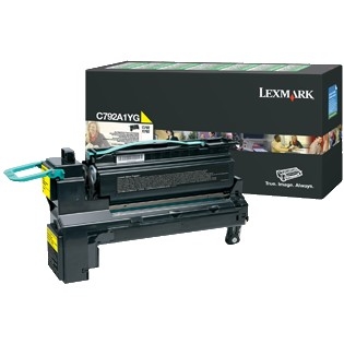 Toner żółty Lexmark C792 X792, C792A1YG