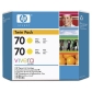 Tusz do HP Designjet Z2100 Z3100 Z3200 Z5200 CB345A HP 70 yellow 2pack Vivera  2x130ml