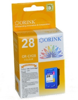 Tusz ORINK zamiennik kolorowy C8728AE, HP 28