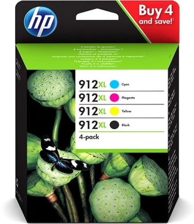 Zestaw tuszy HP Officejet 8010/8012/8013/8014/8015 8020/8023/8024/8025 912XL CMYK