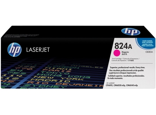Toner Color LaserJet HP CP6015 CM6030 CM6040 magenta 824A