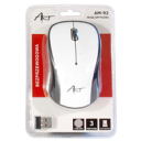 Art AM-92C mysz optyczna bezprzewodowa USB white