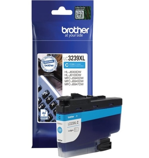 Tusz Brother MFC-J5945DW/J6945DW/J6947DW HL-J6000DW LC3239XLC cyan