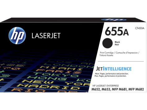 Toner oryginalny HP CF450A, 655A czarny