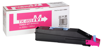 Tonert do Kyocera TASKalfa 400ci 500ci 552ci, TK-855M magenta, 1T02H7BEU0