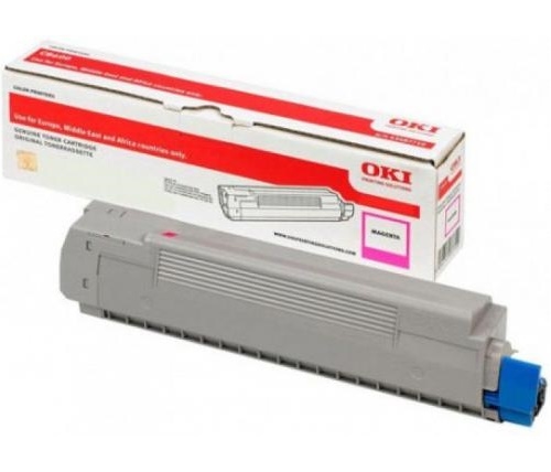 Toner oryginalny Oki C843 46471102 magenta