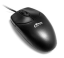 Mysz przewodowa Media-Tech OPTICAL MOUSE optyczna czarna dla prawdziwych koneserów - złącze PS/2